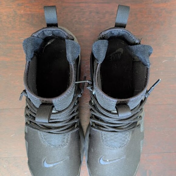 Air Presto Mid Utility 'Triple Black' - Picture 3 of 6